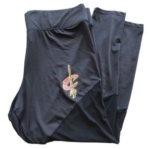 Women's Cleveland Cavaliers Cavs NBA Basketball Skinny Yoga Workout Pants Sz‎ 1X